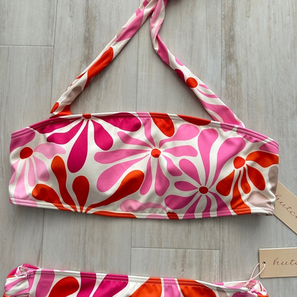 NWT Hutch Bikini Set in Mod Retro Floral Prints - Picture 3 of 9